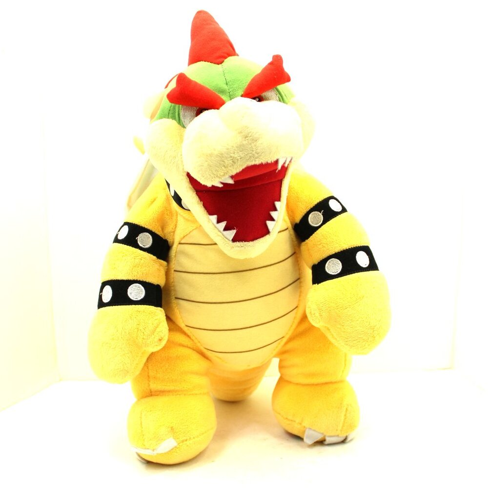 2017 Build A Bear Stuffed Toy King Koopa Bowser Plush Nintendo Super Mario